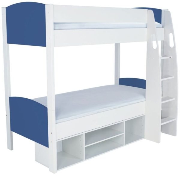 Stompa Detachable Blue Round Storage Bunk Bed without Door