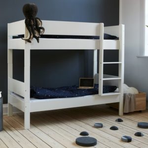 Huxie White Bunk Bed
